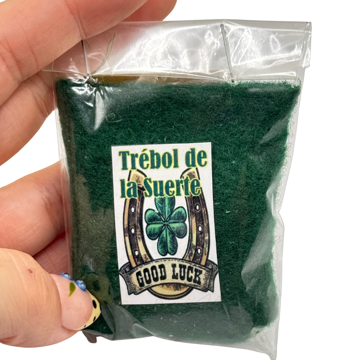 Klavertje vier amulet (Amuleto Treból De La Suerte)