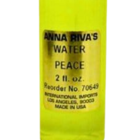 Anna Riva Peace Water (Agua De Paz) 2 oz  to invite profound peace and tranquility into your life and your sacred space
