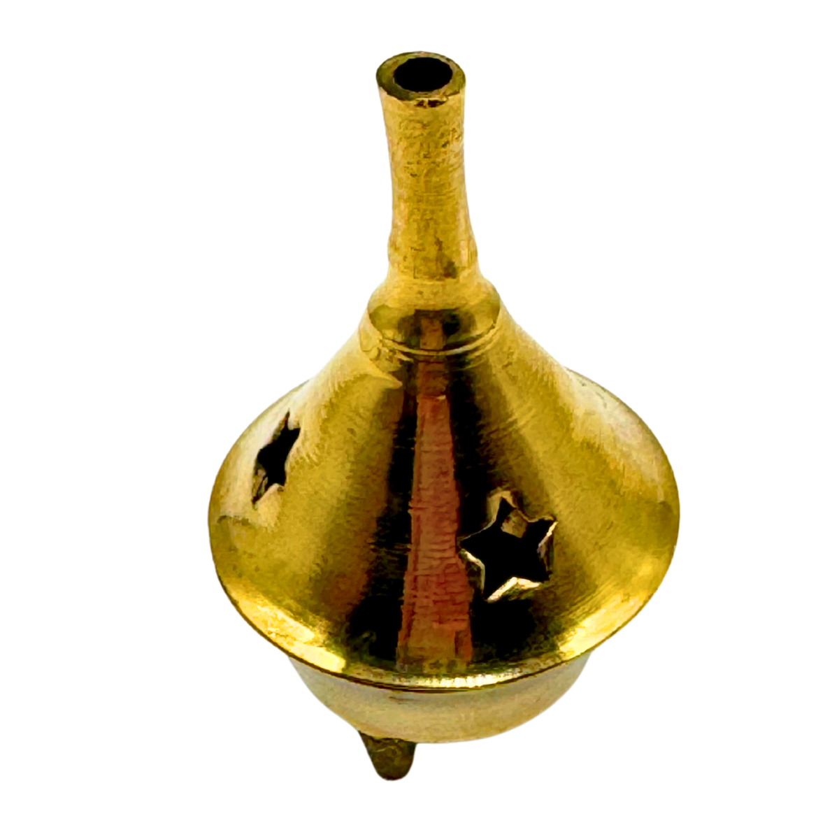 Mini Brass Cone Incense Holders