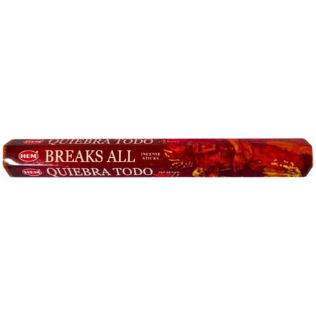 HEM Breaks All Incense 20 Sticks - Shop Cosmic Healing