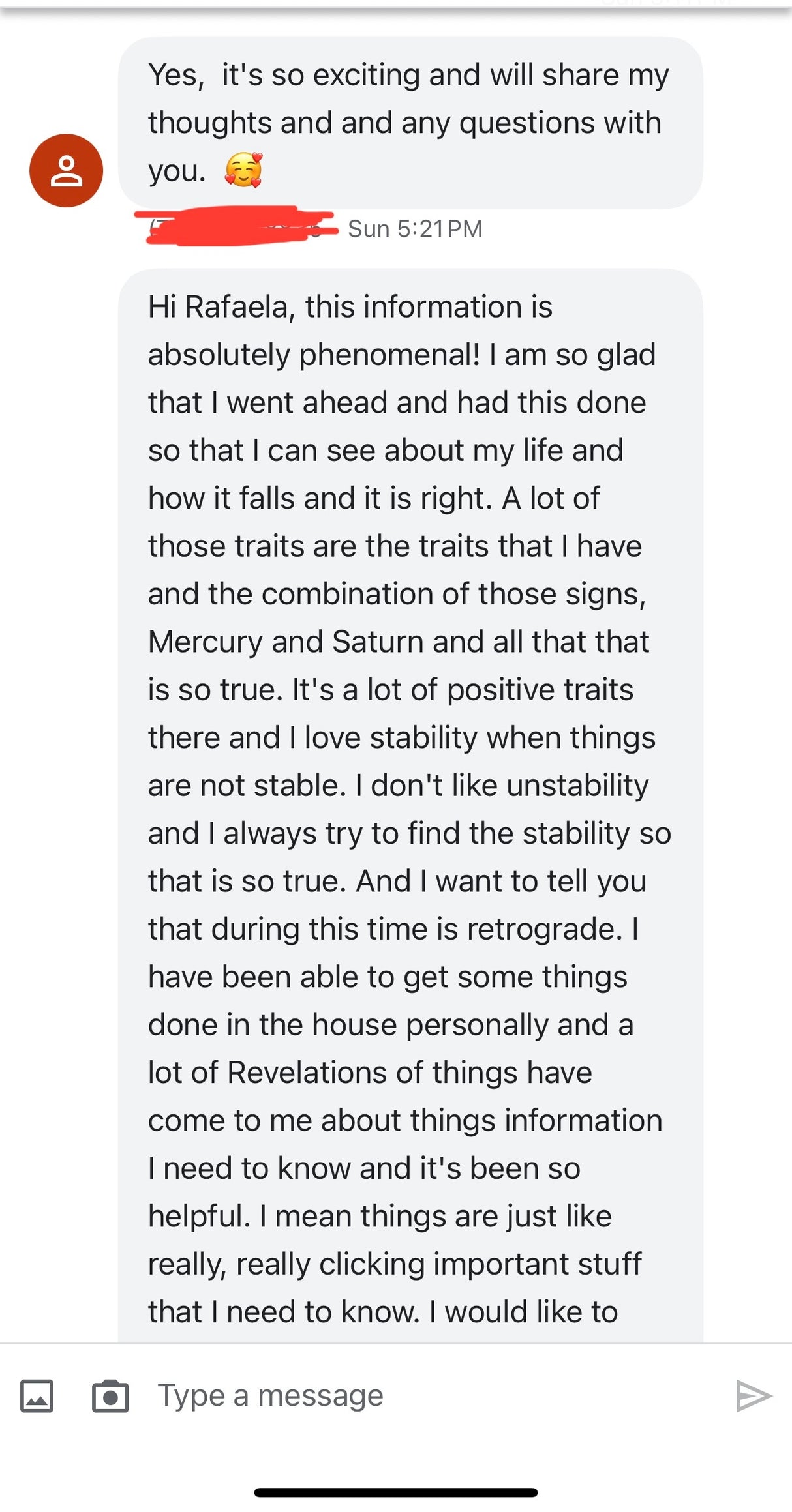 Client Testimonial Mercury Rx & Saturn Rx