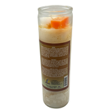 Coconut Cocktail Candle (Veladora de Coco Preparada) for happiness, protection, purification, prosperity, protection, love, & health