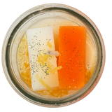 Coconut Cocktail Candle (Veladora de Coco Preparada) for happiness, protection, purification, prosperity, protection, love, & health