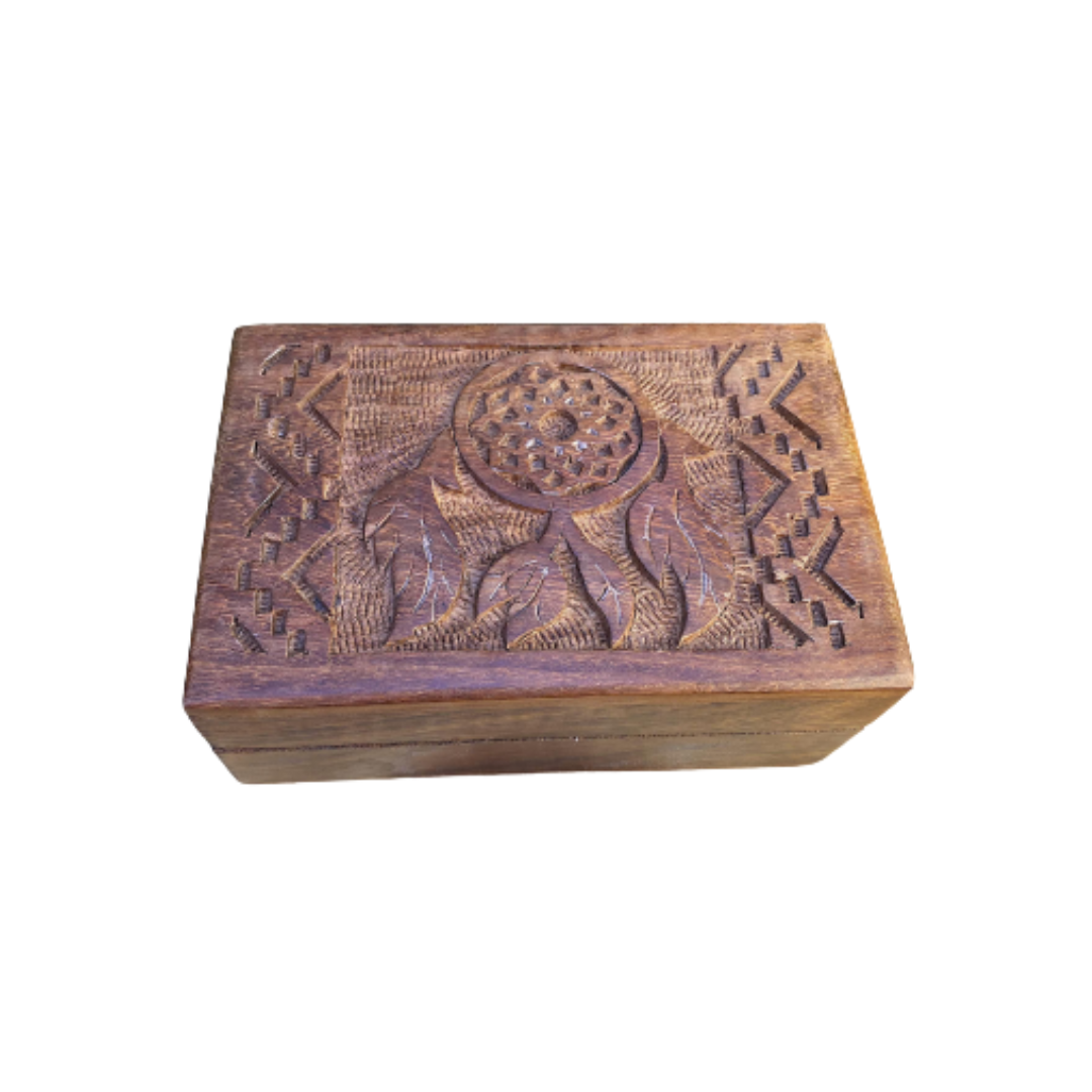 engraved magical wooden