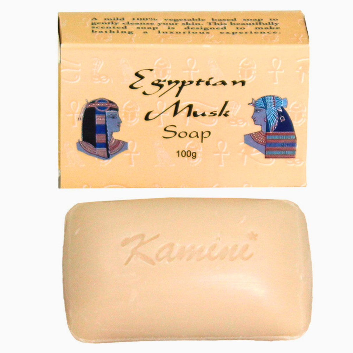 Egyptian Musk Kamini Soap 100g to draw passions and exude luxury