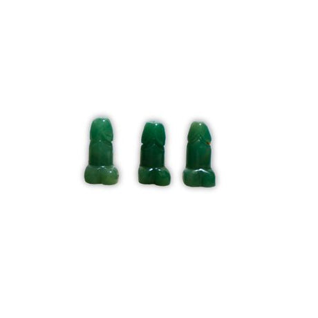 Green Aventurine Gemstone Crystal Phallus - Shop Cosmic Healing