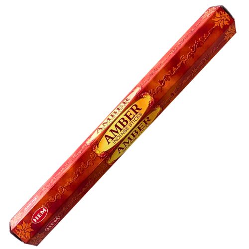 Amber Incense 20 Sticks - Shop Cosmic Healing