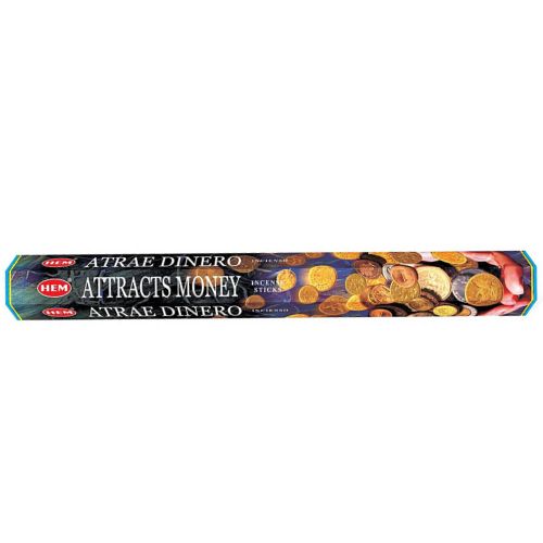 Attracts Money HEM Incense 20 Sticks (Incienso Atrae Dinero) to attract prosperity, good fortune