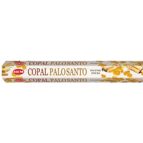 Incienso Copal y Palo Santo 20 Varitas | Shop Cosmic Healing