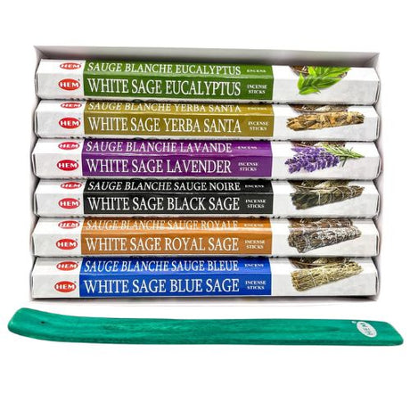 White Sage Cleansing Collection Hexa Gift Pack | Shop Cosmic Healing