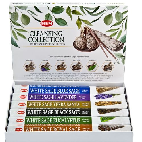 HEM White Sage Cleansing Collection Gift Pack | Shop Cosmic Healing