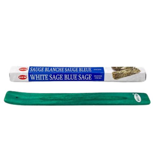 HEM White Sage Blue Sage Incense Sticks | Shop Cosmic Healing