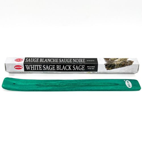 White Sage Black Sage Incense Sticks | Shop Cosmic Healing