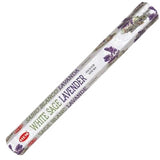 HEM White Sage Lavender Incense 20 Sticks (Sabio Blanco Lavanda Incienso) For Purification, Refresh, Restart - Shop Cosmic Healing