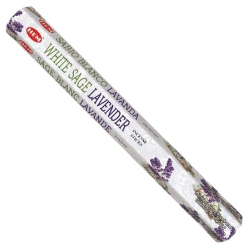 Salvia blanca y lavanda HEM, 20 unidades (Sabio Blanco Lavanda Incienso) para purificar, refrescar y reiniciar