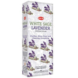 Salvia blanca y lavanda HEM, 20 unidades (Sabio Blanco Lavanda Incienso) para purificar, refrescar y reiniciar