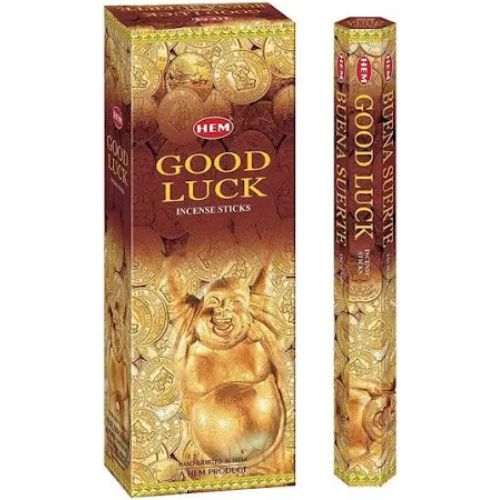 Good Luck HEM Incense 20 Sticks (Incienso Buena Suerte) to bring better luck and new opportunity