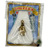 Het krachtigste handamulet (Amuleto Resguardo de La Mano Poderosa) - Wit voor kracht, vrede en geluk