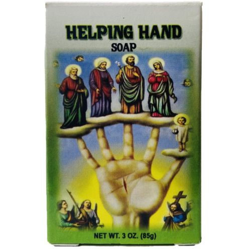 Helping Hand Bar Soap 3 oz (Jabón Mano Poderosa) Assists in all matters especially during legal cases