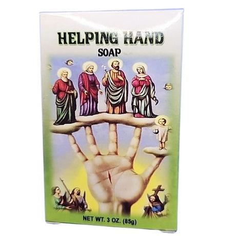 Helping Hand Bar Soap 3 oz (Jabón Mano Poderosa) Assists in all matters especially during legal cases
