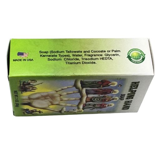 Helping Hand Bar Soap 3 oz (Jabón Mano Poderosa) Assists in all matters especially during legal cases