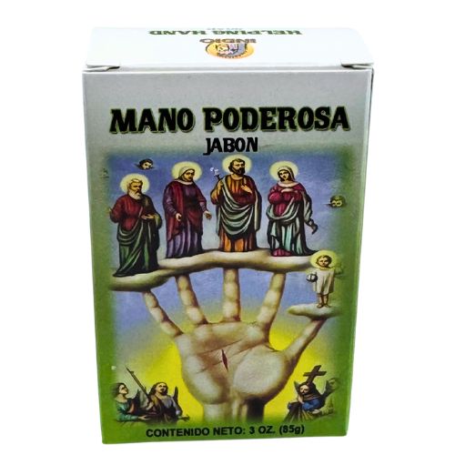 Helping Hand Bar Soap 3 oz (Jabón Mano Poderosa) Assists in all matters especially during legal cases