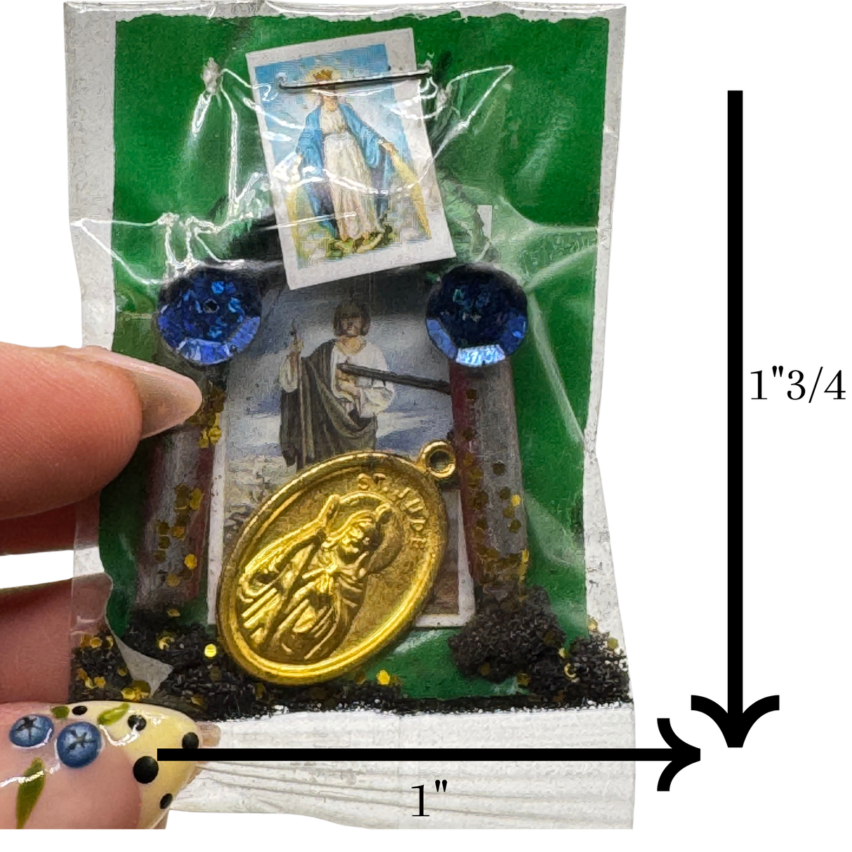 San Judas Geld Teken Amulet