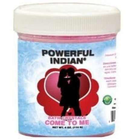 Powerful Indian Bath Crystals Come To Me 4oz | Shop Cosmic Healing