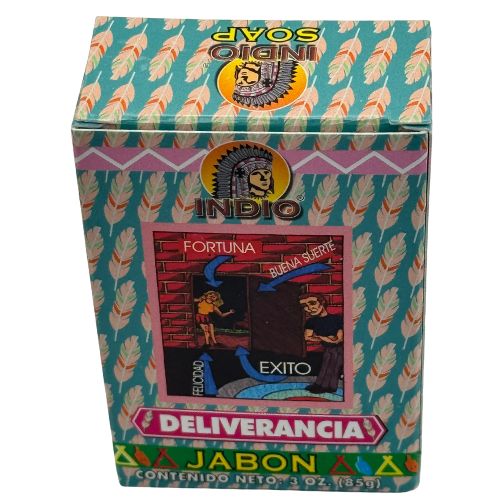 Indio Deliverance Bar Soap 3 oz. (Jabón de Deliverancia 3 oz) freedom, breakthrough, spiritual liberation