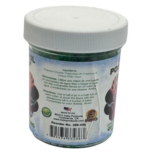Jar of Powerful Indian Bath Crystals
