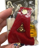 Lucky Buddha Amulet Sachet Gambler's Hand- Red