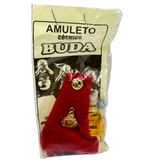 Lucky Buddha Amulet Sachet Gambler's Hand- Red