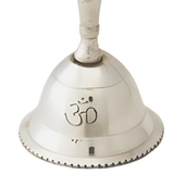 Campana de Altar Om Plateada 3"