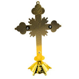 gold standing crucifix | shop cosmic healing