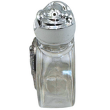 Our Lady of Guadalupe Glass Holy Water Bottle Empty- Silver (Botella Virgen de Guadalupe) Blessing • Protection • Purification