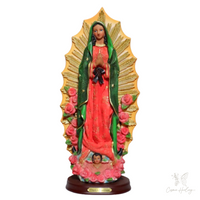Our Lady of Guadalupe With Roses 12 Inch