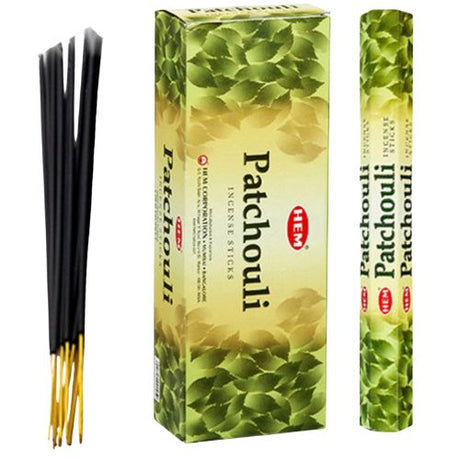HEM Patchouli Incense 20 Sticks | Shop Cosmic Healing