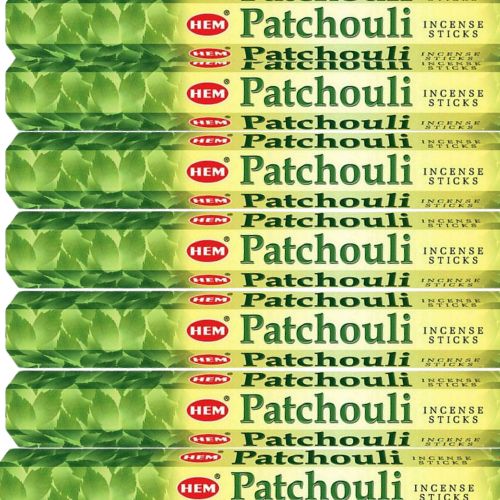Multiple packages of HEM Patchouli incense sticks | Shop Cosmic Healing