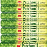 Multiple packages of HEM Patchouli incense sticks | Shop Cosmic Healing