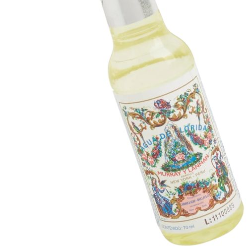 Peruvian Florida Water 70ml (Agua de Florida) for spiritual cleansing, protection, positive energy, love, money, peace