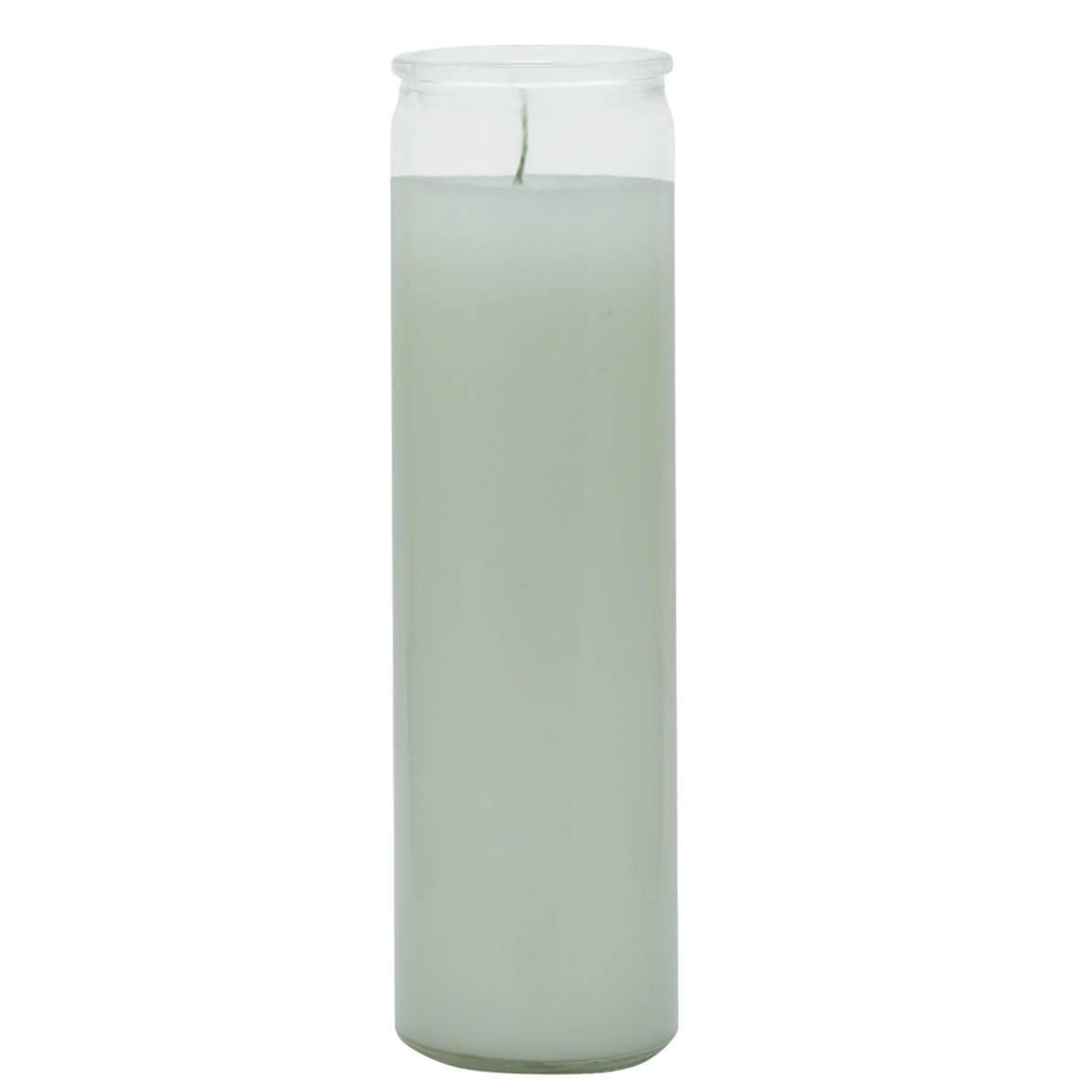 Plain White Candle 7 Day for purity, peace, spiritual, strength, health, healing,