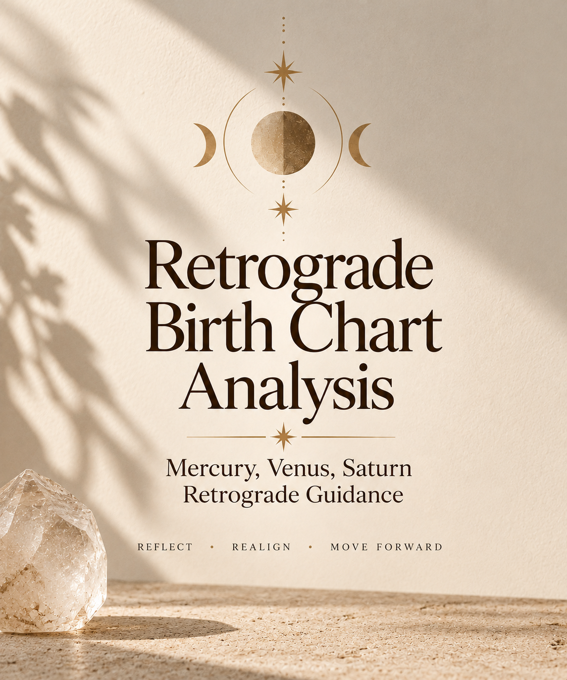 Retrograde Birth Chart Analysis: Mercury, Venus, Saturn Retrograde Guidance