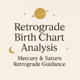 Retrograde Birth Chart Analysis: Mercury & Saturn Retrograde Guidance
