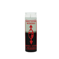 Reversible White/Black Candle to use as a mirror shield to reverse any spells, curses and any harmful evil send towards you