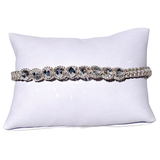 Saint Benedict Silver Thread Bracelet