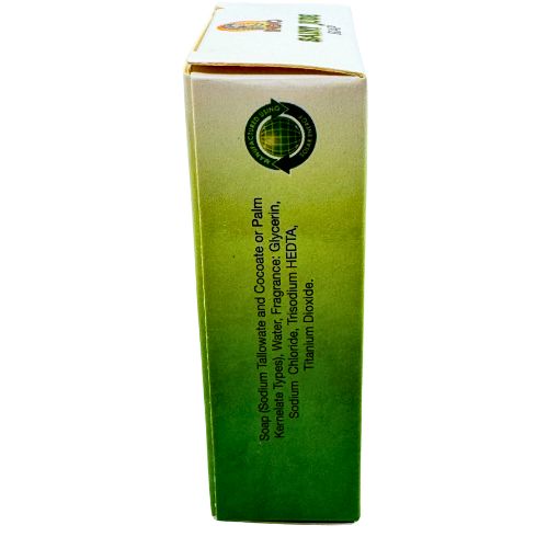Green and white box with text on a white background