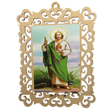 Saint Jude Thaddeus Wooden Wall Hanging