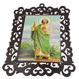 Saint Jude Thaddeus Wooden Wall Hanging