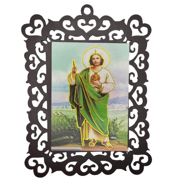 Saint Jude Thaddeus Wooden Wall Hanging