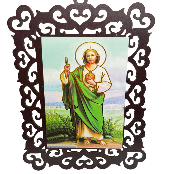 Saint Jude Thaddeus Wooden Wall Hanging